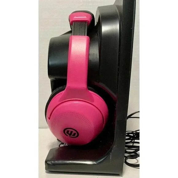 WICKED AUDIO 2-in-1 Combo Ear Buds and Headphones Hot‎ Pink Neon WI-8232 - Picture 7 of 8